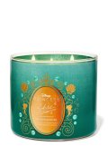 【Bath&BodyWorks】《Disney Princessコラボ》3-wickキャンドル（14.5oz）：Ariel (アリエル)