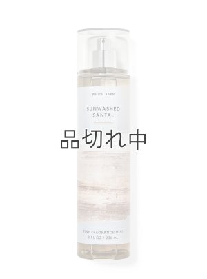 画像1: 【Bath&BodyWorks】ファインフレグランスミスト：サンウォッシュドサンタル