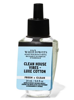 画像1: 【Bath&BodyWorks】Wallflowers詰替リフィル：クリーンハウスバイブス-リュクスコットン