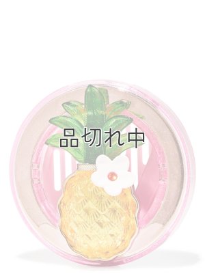 画像1: 【Bath&BodyWorks】カーフレグランスホルダー(ベント＆バイザークリップ付)：パイナップル