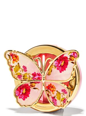 画像1: 【Bath&BodyWorks】カーフレグランスホルダー(ベント＆バイザークリップ付)：ガーデンバタフライ