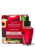 【Bath&BodyWorks】Wallflowers詰替リフィル(2個入り)：カントリーアップル