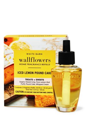 画像1: 【Bath&BodyWorks】Wallflowers詰替リフィル(2個入り)：アイスレモンパウンドケーキ