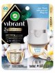 【エアーウィック】プラグインオイル本体+リフィル1個セット：コットン＆ホワイトロータス