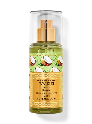 画像1: 【Bath&BodyWorks】トラベルサイズファインフレグランスミスト：ワイキキビーチココナッツ