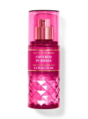 画像1: 【Bath&BodyWorks】トラベルサイズファインフレグランスミスト：Covered in Roses (カバーインローズ)
