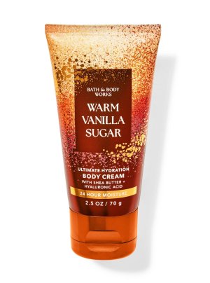 画像1: 【Bath&BodyWorks】トラベルサイズボディクリーム：ウォームバニラシュガー
