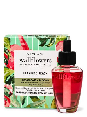 画像1: 【Bath&BodyWorks】Wallflowers詰替リフィル(2個入り)：フラミンゴビーチ