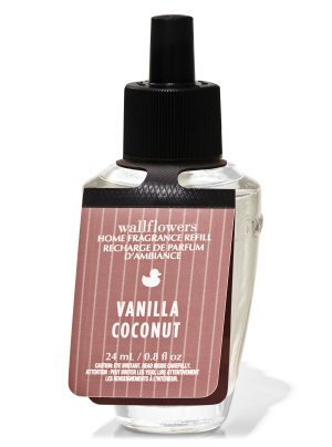 画像1: 【Bath&BodyWorks】Wallflowers詰替リフィル：バニラココナッツ