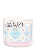 【Bath&BodyWorks】3-wickキャンドル（14.5oz）：ピクニックペタル