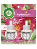 【エアーウィック】プラグインオイルリフィル(2個入)：ラッシュハニーサックル＆ラズベリー