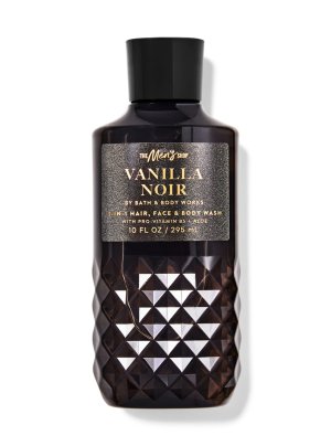 画像1: 【Bath&BodyWorks】3 in 1 ヘアー・フェイス＆ボディウォッシュ：Vanilla Noir (バニラノワール)