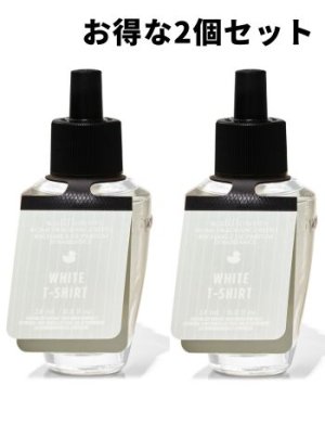画像1: 【Bath&BodyWorks】★お得な2個セット★Wallflowers詰替リフィル：ホワイトティーシャツ