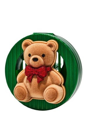 画像1: 【Bath&BodyWorks】カーフレグランスホルダー(ベント＆バイザークリップ付)：テディベア