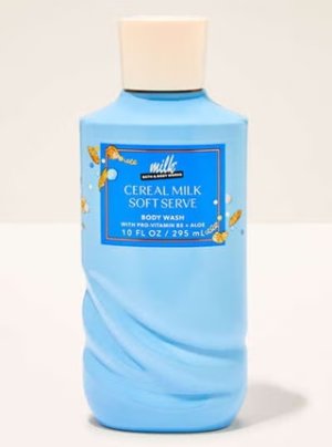 画像1: 【Bath&BodyWorks】ボディウォッシュ：シリアルミルクソフトサーブ