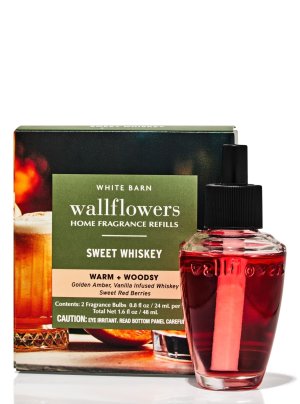 画像1: 【Bath&BodyWorks】Wallflowers詰替リフィル(2個入り)：スイートウィスキー