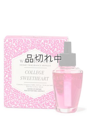 画像1: ●10％OFF●2550円→2295円【Bath&BodyWorks】Wallflowers詰替リフィル(2個入り)：カレッジスイートハート