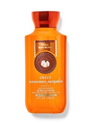 画像1: 【Bath&BodyWorks】ボディローション：スイートシナモンパンプキン