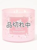 【Bath&BodyWorks】3-wickキャンドル（14.5oz）：ペパーミントバークトリュフ