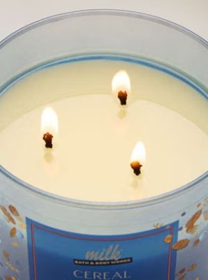 画像3: 【Bath&BodyWorks】3-wickキャンドル（14.5oz）：シリアルミルクソフトサーブ