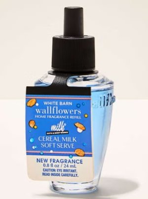 画像1: 【Bath&BodyWorks】Wallflowers詰替リフィル：シリアルミルクソフトサーブ