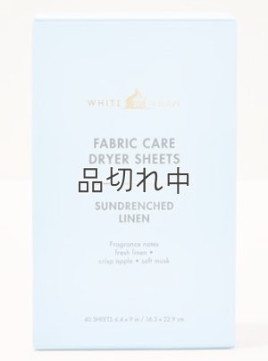 画像1: 【Bath&Body Works】ドライヤーシート(40枚入り)：サンドレンチドリネン