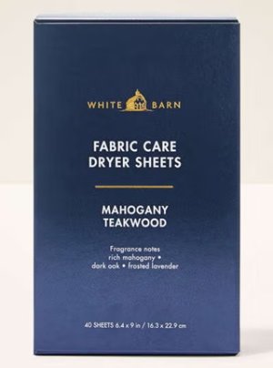 画像1: 【Bath&Body Works】ドライヤーシート(40枚入り)：マホガニーティークウッド