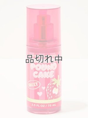画像1: 【Bath&BodyWorks】トラベルサイズファインフレグランスミスト：ストロベリーパウンドケーキ
