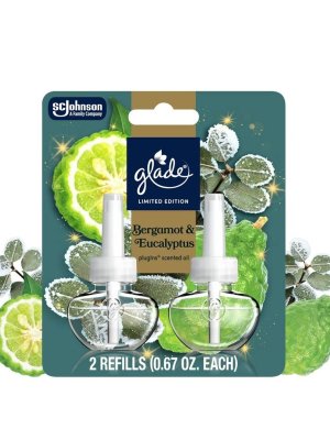 画像1: 【glade】プラグインオイルリフィル(2個入)：ベルガモット＆ユーカリ