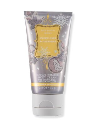 画像1: 【Bath&BodyWorks】トラベルサイズボディクリーム：スノーフレーク＆カシミア