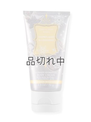 画像1: 【Bath&BodyWorks】トラベルサイズボディクリーム：スノーフレーク＆カシミア