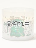 【Bath&BodyWorks】3-wickキャンドル（14.5oz）：バニラビーンノエル