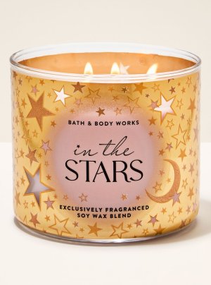 画像1: 【Bath&BodyWorks】3-wickキャンドル（14.5oz）：in the Stars