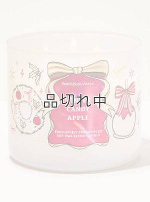 画像1: 【Bath&BodyWorks】3-wickキャンドル（14.5oz）：ウィンターキャンディアップル