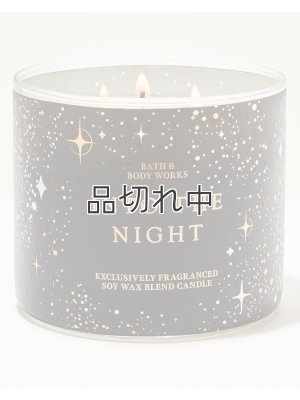 画像1: 【Bath&BodyWorks】3-wickキャンドル（14.5oz）：Into the Night