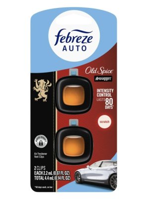 画像1: 【USファブリーズ】車用芳香剤(2個入り)：オールドスパイス Swagger(スワッガー)