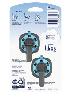 画像4: 【USファブリーズ】車用芳香剤(2個入り)：クランベリークランブル