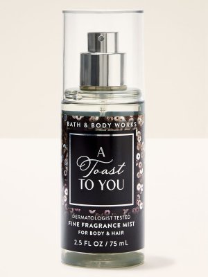 画像1: 【Bath&BodyWorks】トラベルサイズファインフレグランスミスト：A Toast to You (アトーストトゥーユー)