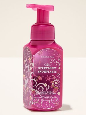 画像1: 【Bath&BodyWorks】フォーミングハンドソープ：ストロベリースノーフレーク