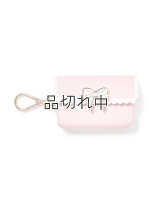 画像2: 【Bath&BodyWorks】ミニハンドジェルホルダー：スカラップピンクリボンスナップケース