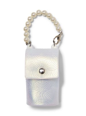 画像1: 【Bath&BodyWorks】ミニハンドジェルホルダー：パールスナップケース