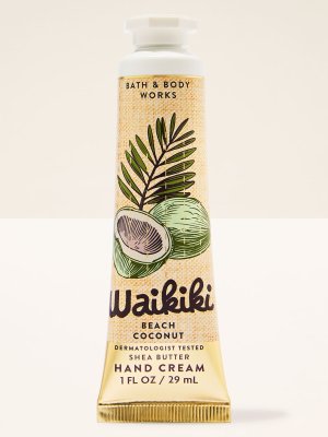 画像1: 【Bath&BodyWorks】シアバターハンドクリーム：ワイキキビーチココナッツ