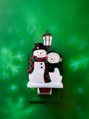 画像1: 【Bath&BodyWorks】Wallflowers本体：スノーフレンズプロジェクター