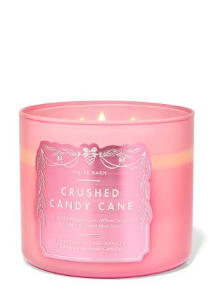 画像1: 【Bath&BodyWorks】3-wickキャンドル（14.5oz）：クラッシュキャンディケーン