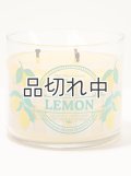 【Bath&BodyWorks】3-wickキャンドル（14.5oz）：リモンチェッロ