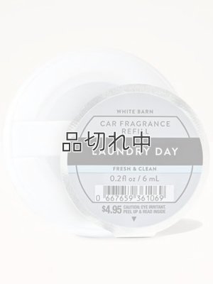 画像1: 【Bath&BodyWorks】カーフレグランス詰替リフィル：ランドリーデイ