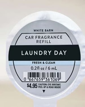 画像2: 【Bath&BodyWorks】カーフレグランス詰替リフィル：ランドリーデイ