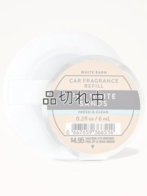画像1: 【Bath&BodyWorks】カーフレグランス詰替リフィル：フィジーホワイトサンド