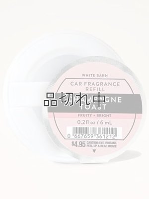 画像1: 【Bath&BodyWorks】カーフレグランス詰替リフィル：シャンパントースト