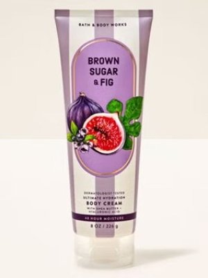 画像1: 【Bath&BodyWorks】ボディクリーム：ブラウンシュガー＆フィグ